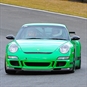 green porsche